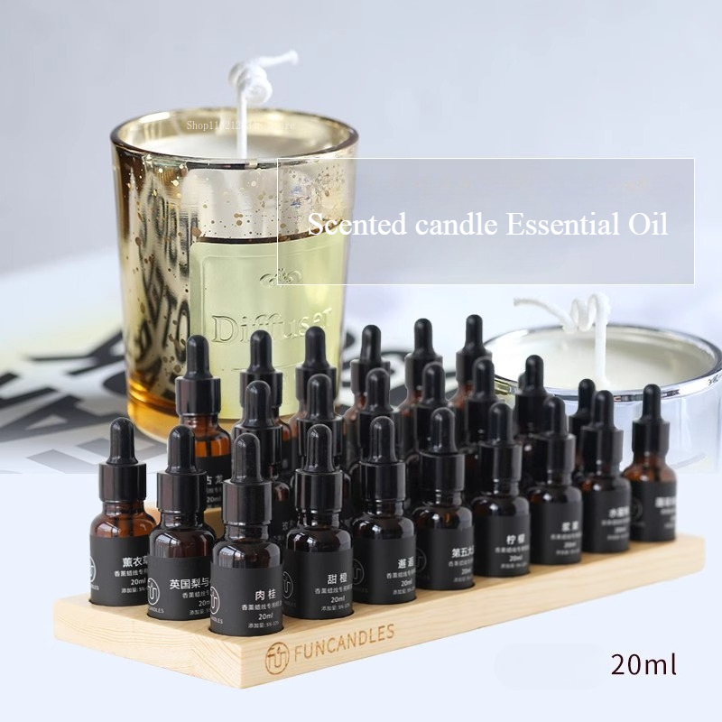 Candle Making Essential Oil - Vela perfumada de plantas naturais 20ml,