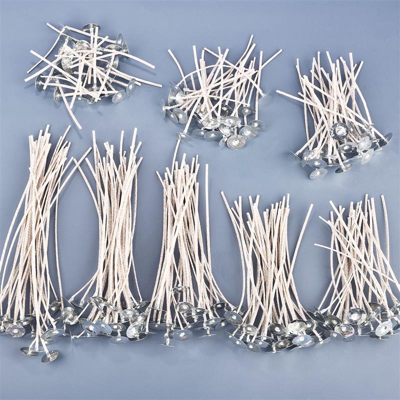 Candle Making Easy - 30 pçs vela wicks baixo fumo