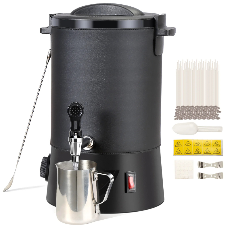 Pour Pot Aluminum - Derretedor de Cera Elétrico Grande de