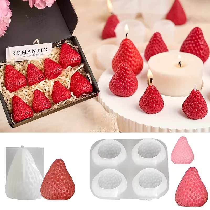 Candle Making Equipment - Molde de Silicone para Velas em