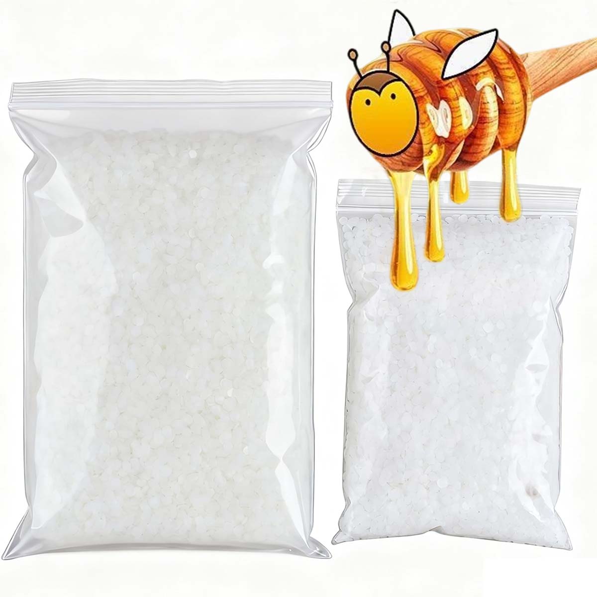 Candle Making Easy - 200g-1000g cera de abelha branca puro