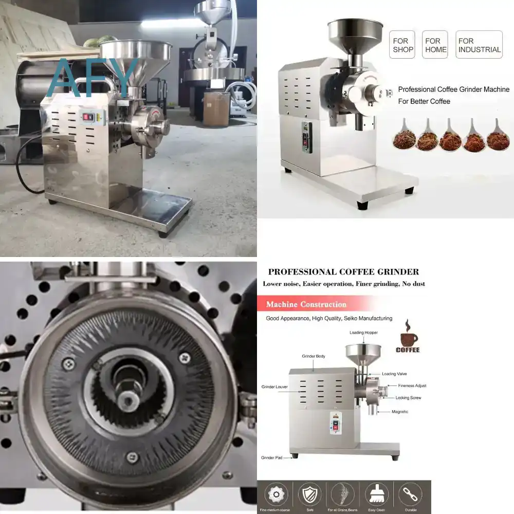 Pour Pot Aluminum - Moedor de Grãos de Café Elétrico