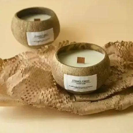 Vela perfumada de casca de coc - Candle Making Essential Oil avaliação e preço
