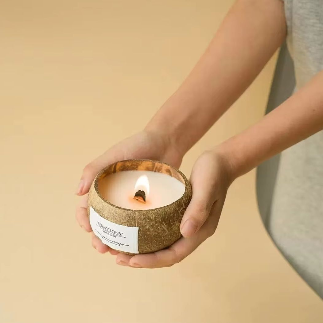 Vela perfumada de casca de coc - Candle Making Essential Oil avaliação e preço