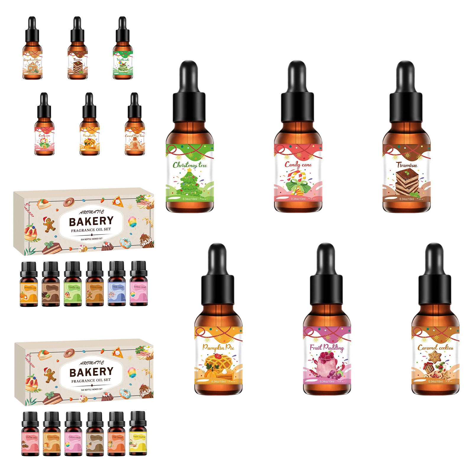 Conjunto de óleos essenciais d - Candle Making Essential Oil avaliação e preço