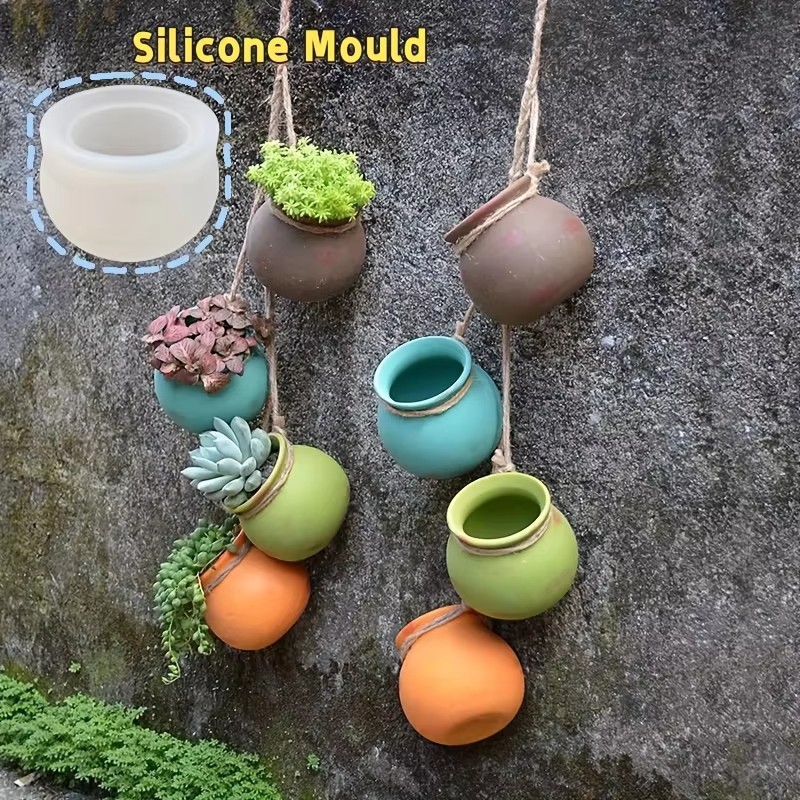 Moldes de Silicone para Vasos  - Candle Making Equipment avaliação e preço