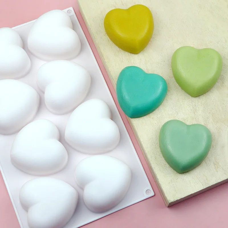 Amor coração silicone sabão mo - Candle Making Easy avaliação e preço