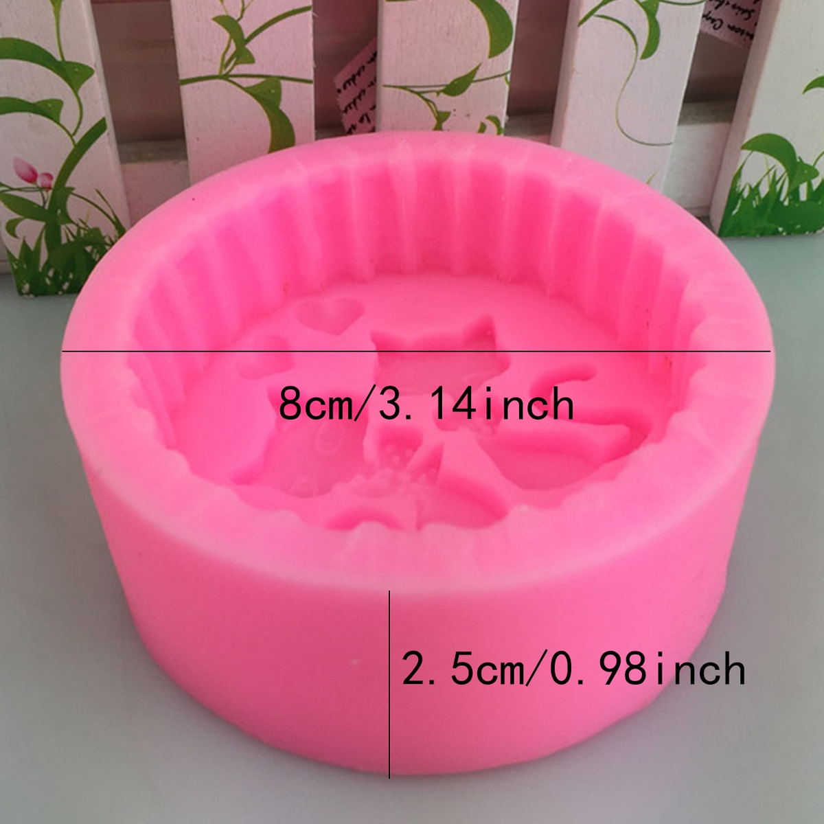 Molde de Silicone de Gato de 1 - Candle Making Easy avaliação e preço