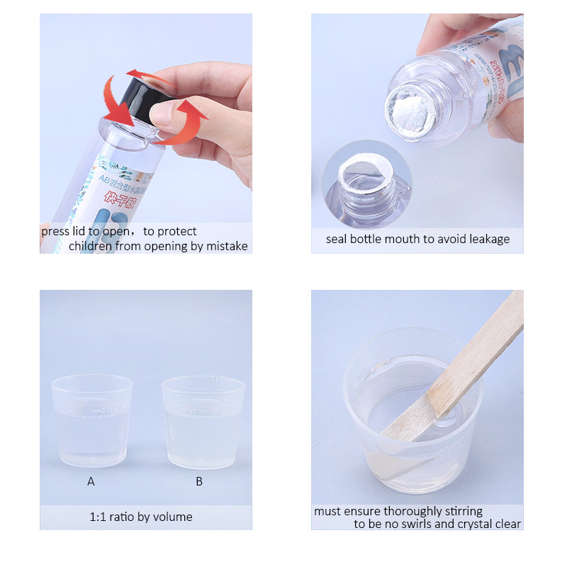 1:1 resina epóxi transparente  - Candle Making Equipment avaliação e preço