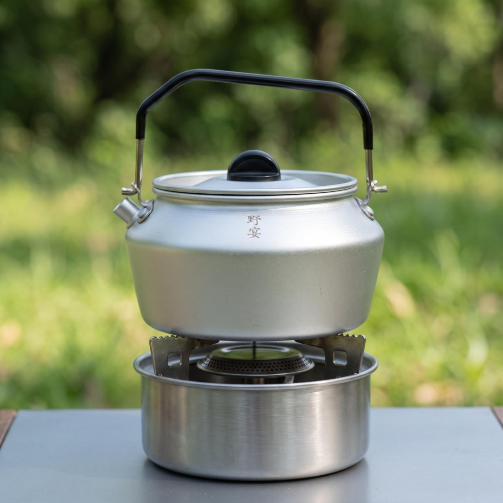 Mini Chaleira de Camping em Li - Pour Pot Aluminum avaliação e preço