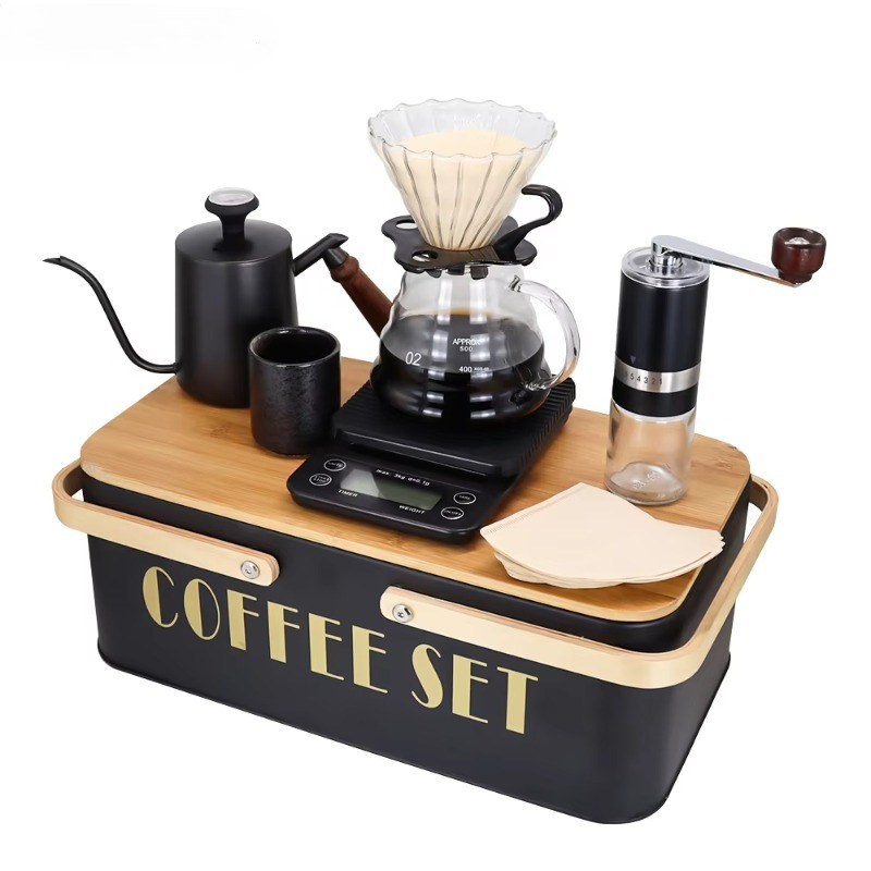 Conjunto de cafeteira portátil - Pour Pot Aluminum avaliação e preço