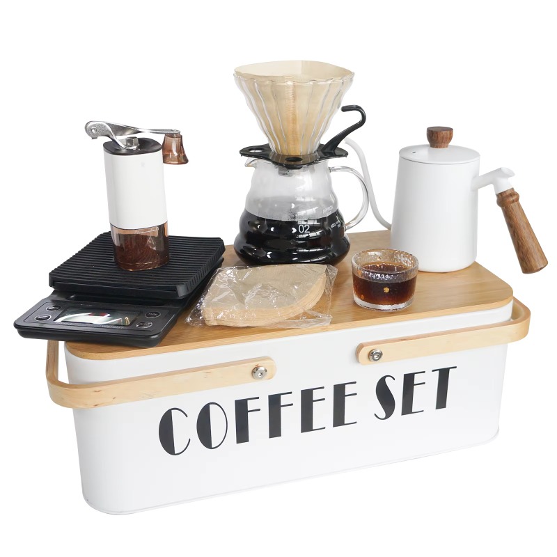 Conjunto de cafeteira portátil - Pour Pot Aluminum avaliação e preço