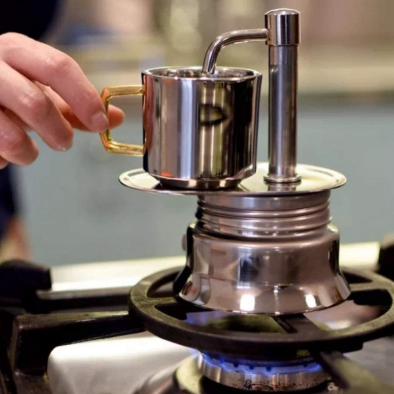 Cafeteira Mocha de Aço Inoxidá - Pour Pot Aluminum avaliação e preço